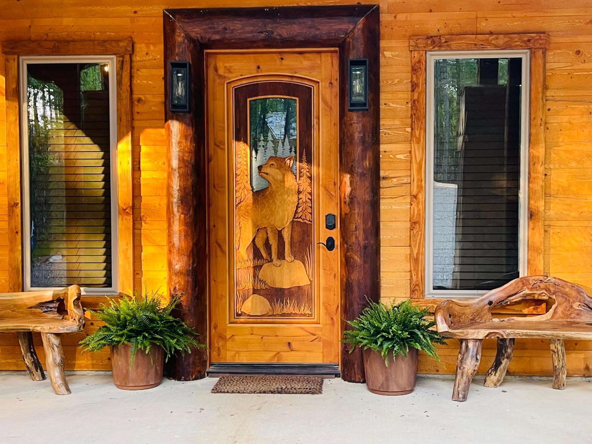 Wolf Creek Luxury Cabin Броукън Боу Екстериор снимка